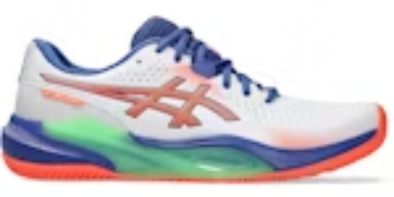 Men Sneakers Gel Challenger 15 Padel White Vivid Coral Best Takkies Walking