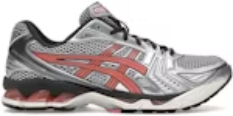 Men Sneakers Gel Kayano 14 Silver Papaya Fashion Takkies
