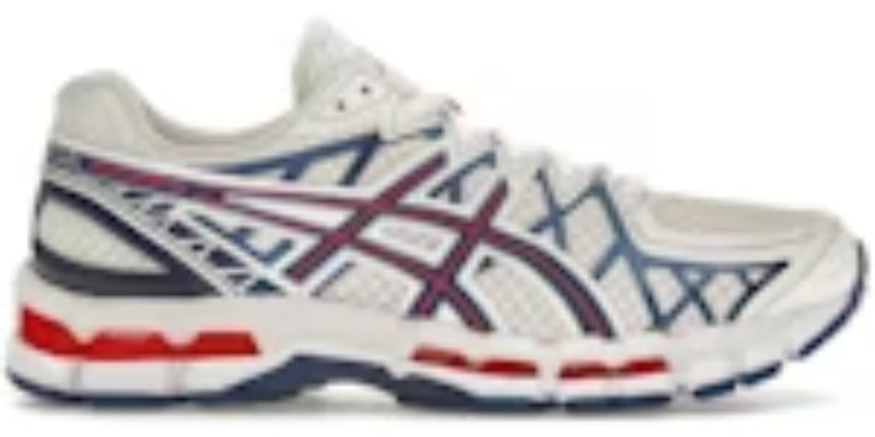 Men Sneakers Gel Kayano 20 Cream Blue Red Best Takkies Running