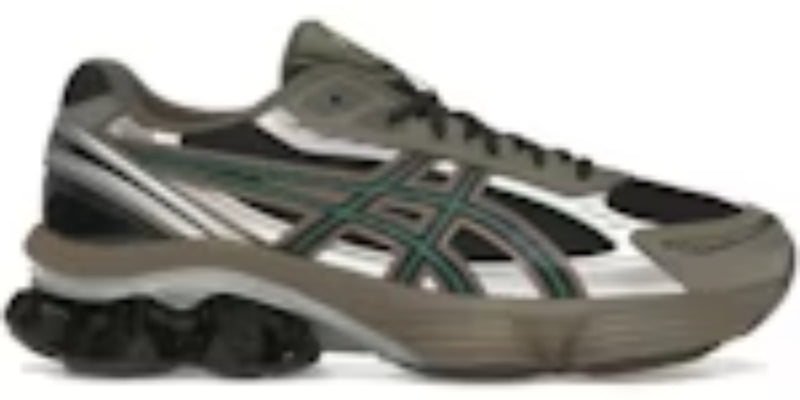 Men Sneakers Gel Kinetic Fluent Black Dark Taupe Slip On Takkies