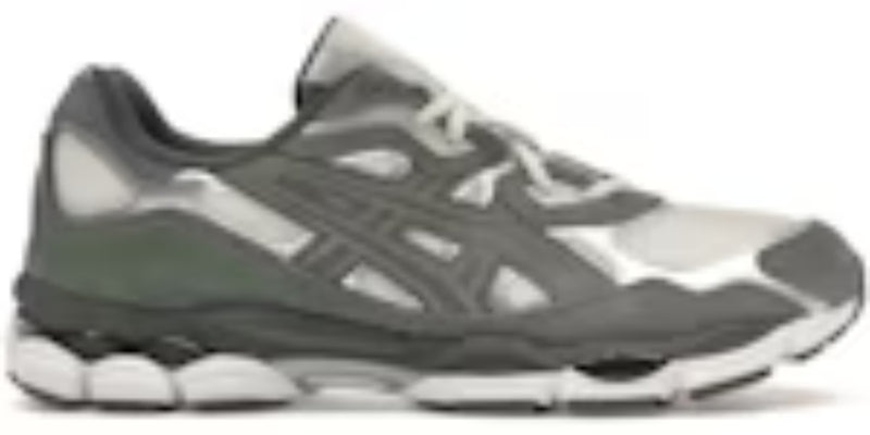 Men Sneakers Gel NYC Cream Steel Grey Plain Takkies