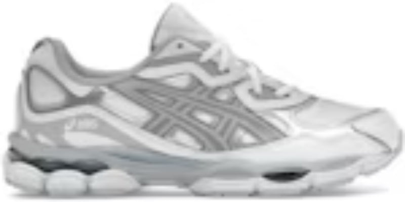 Men Sneakers Gel NYC White Oyster Grey Plain Takkies