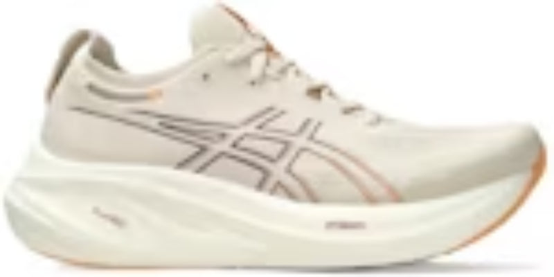 Women Sneakers Gel Nimbus 26 Oatmeal Faded Orange Sport Takkies