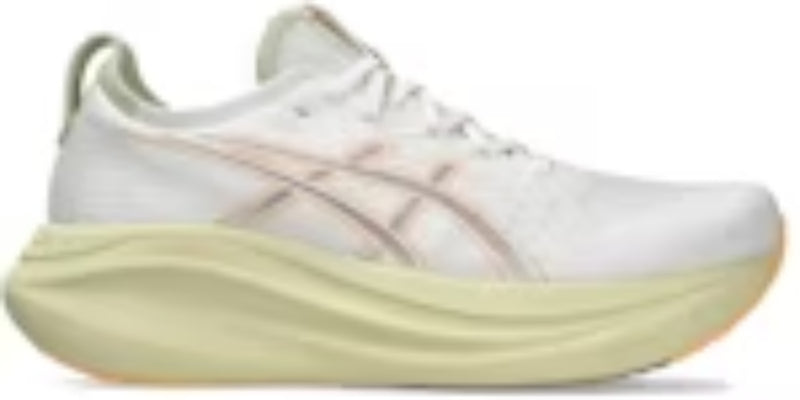 Men Sneakers Gel Nimbus 27 White Fawn Cute Takkies