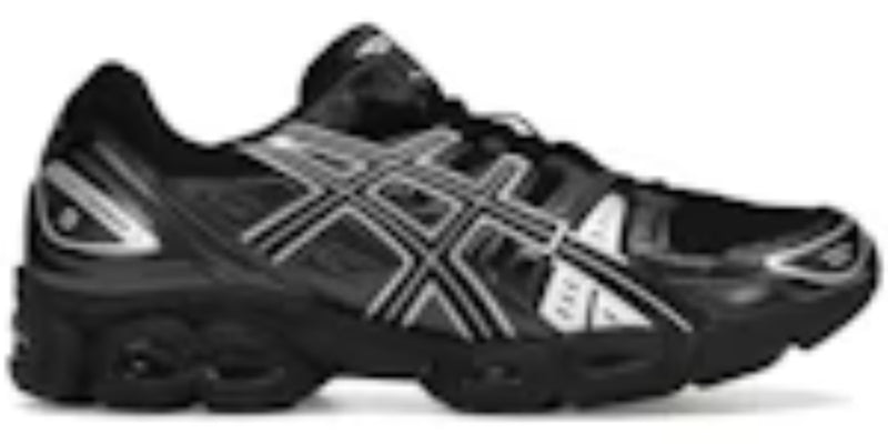 Men Sneakers Gel Nimbus 9 Black Pure Silver Running Takkies