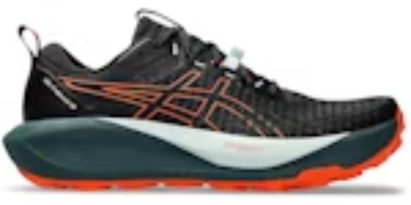 Men Sneakers Gel Trabuco 13 Black Nova Orange Cute Takkies