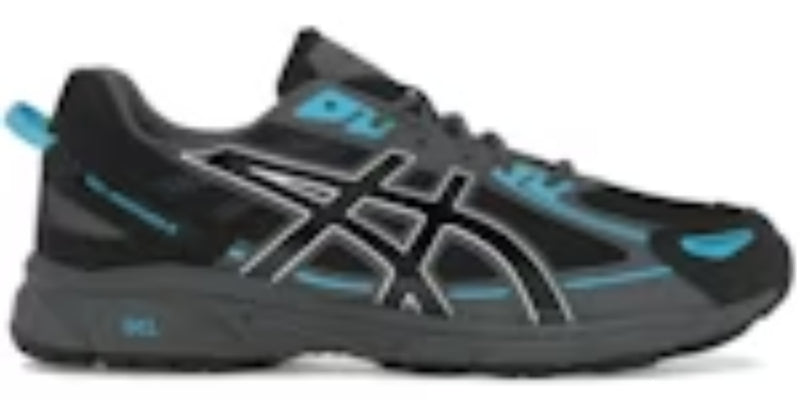 Men Sneakers Gel Venture 6 Black Carrier Grey Takkies On Sale