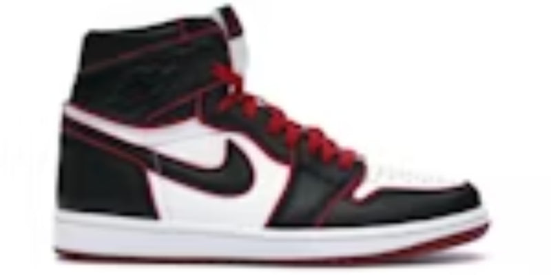 Takkies 1 Mid White Metallic Gold Obsidian Shoes