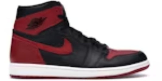 Takkies Shoes 1 Mid White Pollen Black GS Shoes