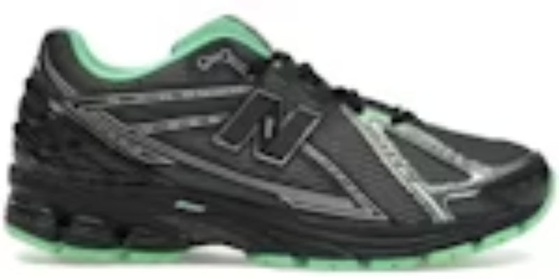 Men's Best Takkies N 1906R Dark Silver Metallic Lab Green Sneakers Shoes