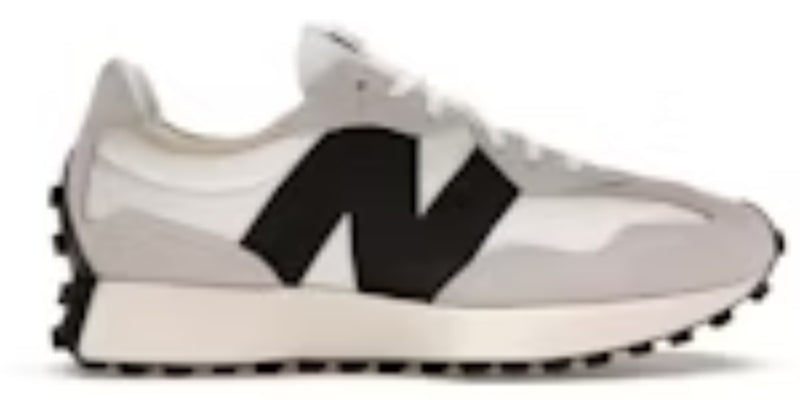 Women's Takkies Shop N 327 Sea Salt Black Sneakers Shoes
