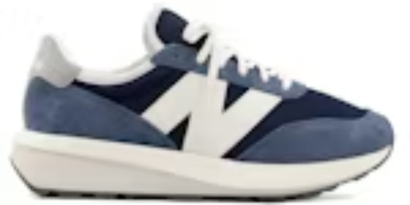 Men's Runner Takkies N 370 Navy White Sneakers Shoes