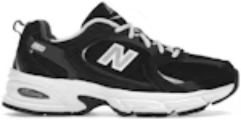 Men's Takkies N 530 Classic Black Grey Sneakers Shoes