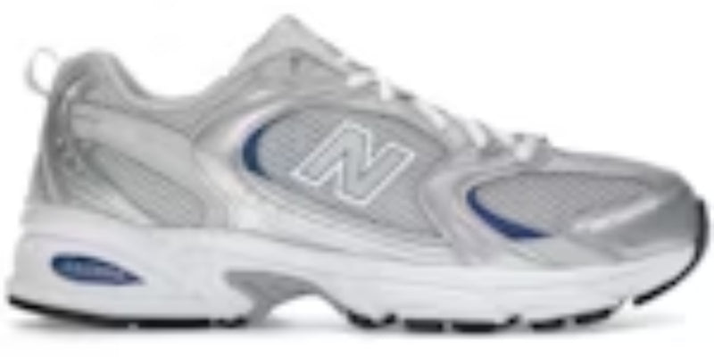 Men's Beautiful Takkies N 530 Light Grey Silver Blue Sneakers Shoes