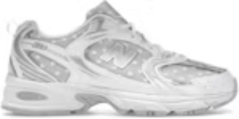 Men's Trending Takkies N 530 Silver Metallic Polka Dots Sneakers Shoes