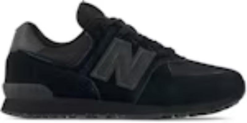 Men's Cheap Takkies N 574 Core Triple Black GS Sneakers Shoes