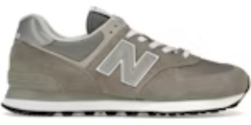 Men's Sport Takkies N 574 Grey White Sneakers Shoes