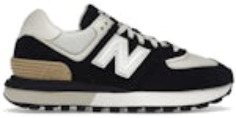 Men's Best Takkies Running N 574 Legacy Black Angora Sneakers Shoes