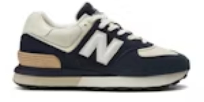 Men's Classic Takkies N 574 Legacy Natural Indigo Angora Sneakers Shoes