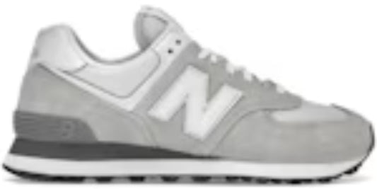 Women's Walking Takkies N 574 Nimbus Cloud White Sneakers Shoes