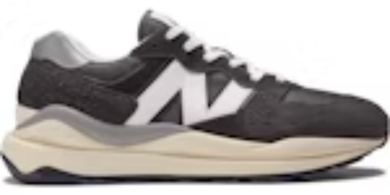 Men's Shoes Takkies N 57_40 Vintage Dark Grey White Sneakers Shoes