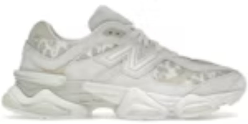 Men's Waterproof Takkies N 9060 Cream Leopard Sneakers Shoes