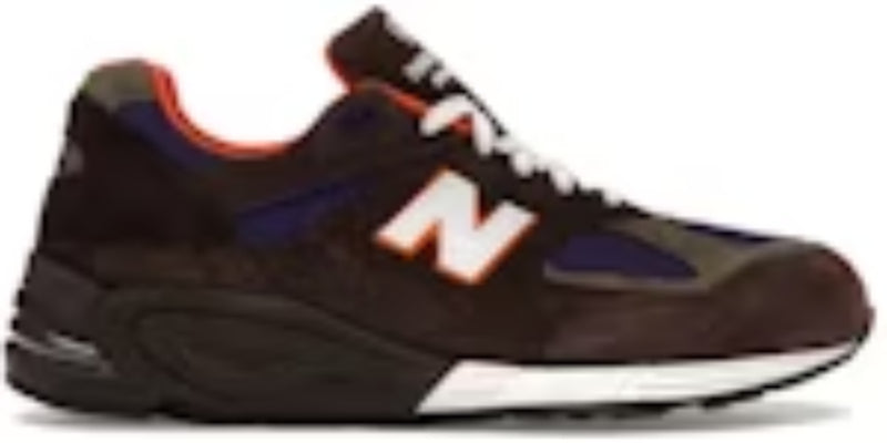 Men's Walking Takkies N 990v2 MiUSA Brown Purple Sneakers Shoes