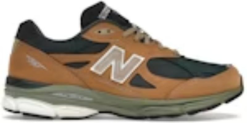Men's Best Takkies N 990v3 MiUSA Tan Green Sneakers Shoes