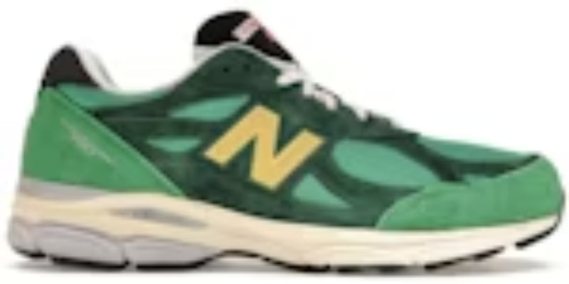 Men's Best Takkies Walking N 990v3 MiUSA Varsity Green Gold Sneakers Shoes