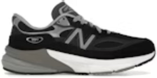 Women's Takkies Shoes N 990v6 MiUSA Black Grey White Sneakers Shoes