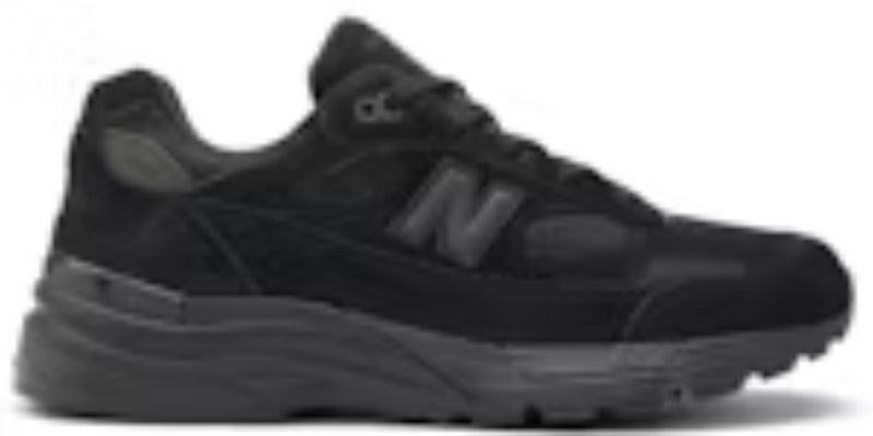 Men's Walking Takkies N 992 MiUSA Black Sneakers Shoes