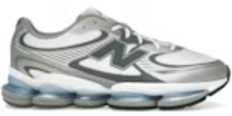 Men's Comfortable Takkies N Abzorb 2000 White Grey Blue Sneakers Shoes