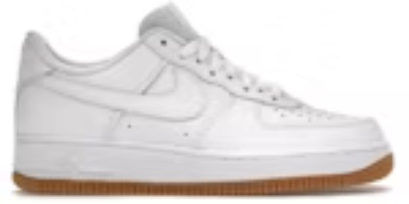 Mens Air Cusion 1 Low 07 White Gum Best Takkies Running Shoes Sneakers