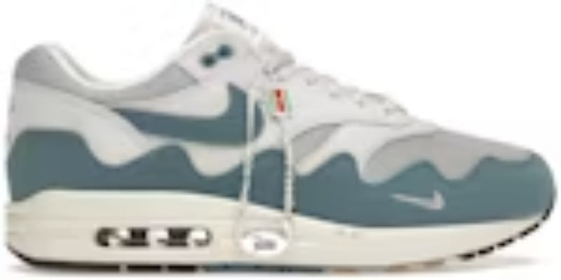 Mens Air Cusion 1 Patta Waves Noise Aqua with Bracelet Sale Takkies Shoes Sneakers