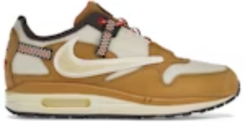 Mens Air Cusion 1 Travis Scott Cactus Jack Wheat Lemon Drop Sport Takkies Shoes Sneakers