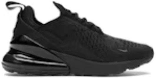 Womens Air Cusion 270 Triple Black Nice Takkies Shoes Sneakers