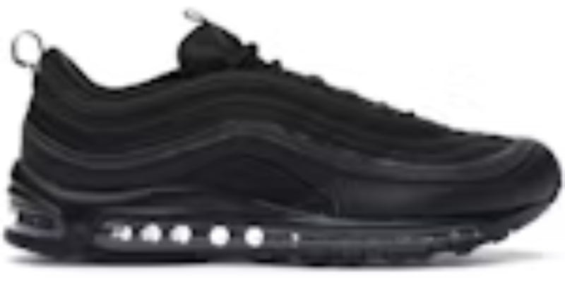 Mens Air Cusion 97 Triple Black Training Takkies Shoes Sneakers