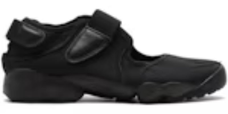 Womens Rift Breathe Triple Black Beautiful Takkies Shoes Sneakers