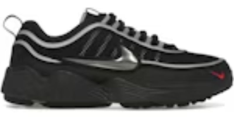 Mens Air Z Spiridon Black Metallic Silver Waterproof Takkies Shoes Sneakers
