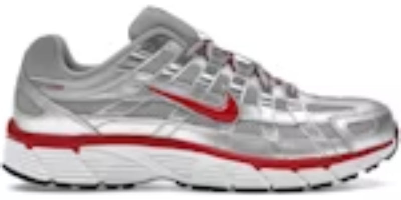 Mens P-6000 Metallic Silver Takkies Shop Shoes Sneakers