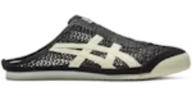 Men Sneakers Onitsuka Tiger Mexico 66 Sabot Black Cream Stylish Takkies