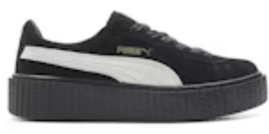 Women's Shoes Takkies P Creepers Rihanna Fenty Black White Sneakers Shoes