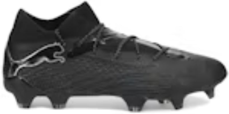 Men's Takkies P Future Ultimate 7 FG_AG Eclipse Pack Black Silver Sneakers Shoes