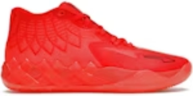 Men's Colourful Takkies P LaMelo Ball MB.01 Not From Here Red Blast Sneakers Shoes