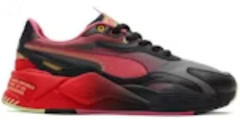 Men's Takkies P RS-X 3 Sonic The Hedgehog Black Red Sneakers Shoes