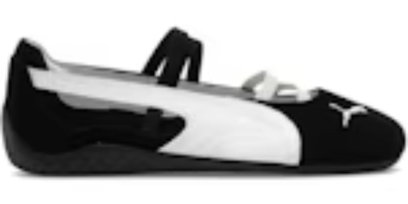 Women's Best Takkies Walking P Speedcat Ballet Black White Sneakers Shoes