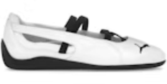 Women's Takkies Online Shopping P Speedcat Ballet White Black Sneakers Shoes