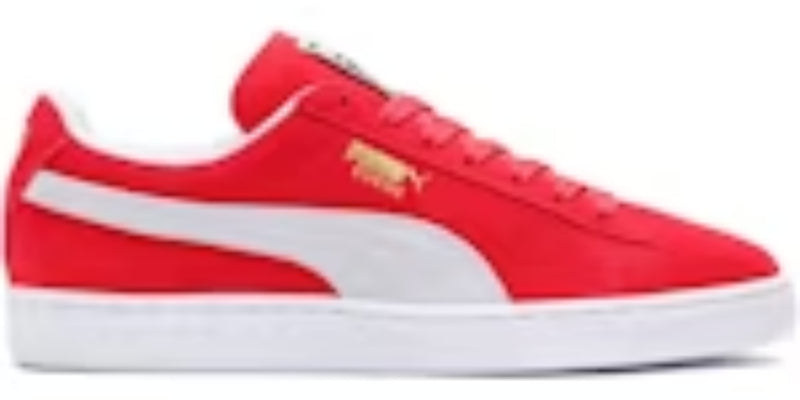 Men's Nice Takkies P Suede Classic Team Regal Red Sneakers Shoes