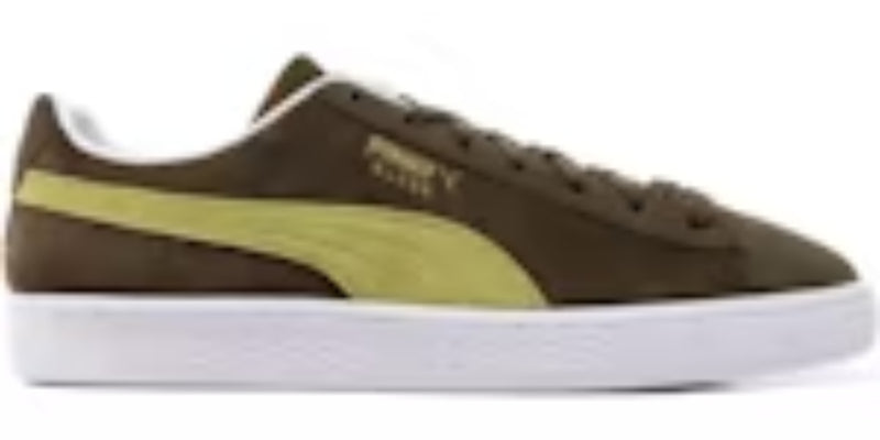 Men's Slip On Takkies P Suede Classic XXI Deep Olive Sneakers Shoes
