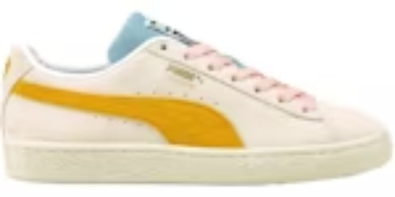 Men's Best Running Takkies P Suede Classic XXI Ivory Glow Mineral Yellow Sneakers Shoes